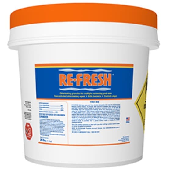 Refresh Granular Chlorine, 68%, 100 lbs pail