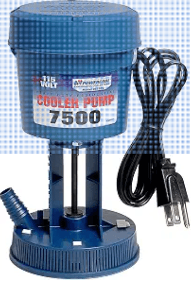 7500 CFM 115V COOLER PUMP
