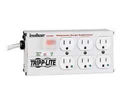 Eaton Tripp Lite Series Isobar UL 1363 Hospital-Grade 6-Outlet Surge Protector, 15 ft. Cord, 3330 Joules, LEDs, Not For